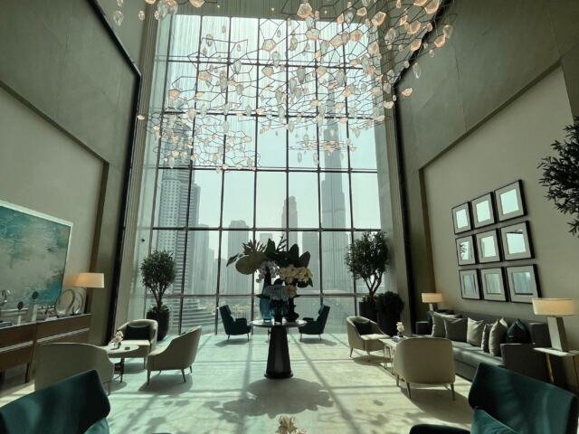 Luxury property interior in Dubai